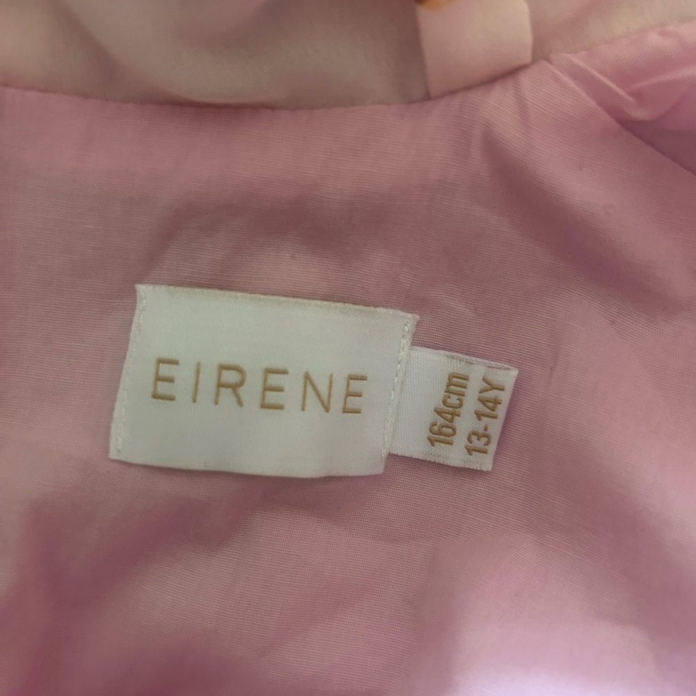 Floral Pink Kids Casual Dress - Picture 9 of 13